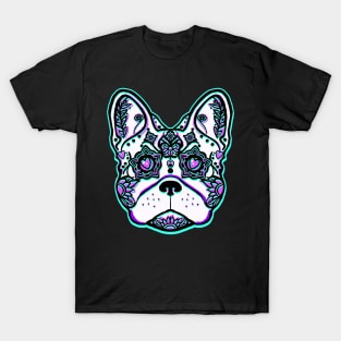 French Bulldog Sugar Skull T-Shirt